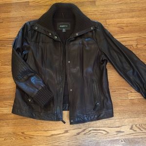 Eddie Bauer leather jacket